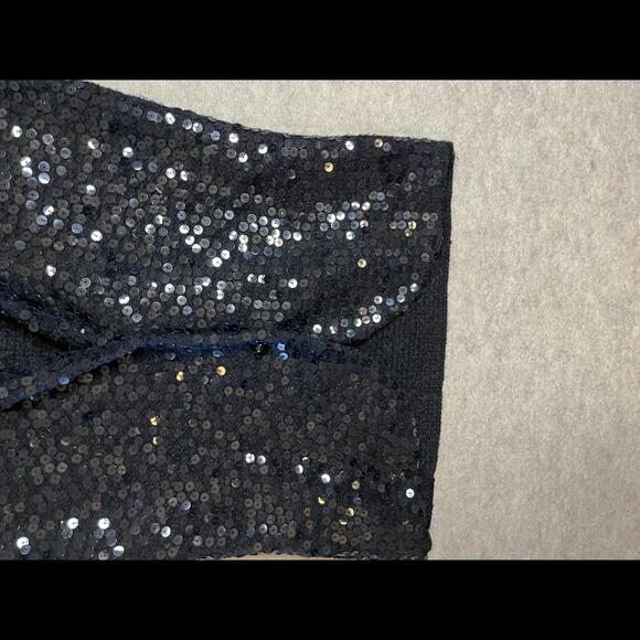 Stunning Black Sequin Blazer by White Black Market - XS - Picture 5 of 8